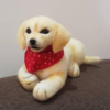 Needle Felted Labrador Puppy 11 Needle Felted Labrador Puppy, Dog Portrait, Pet Memorial gift for dog lovers.
