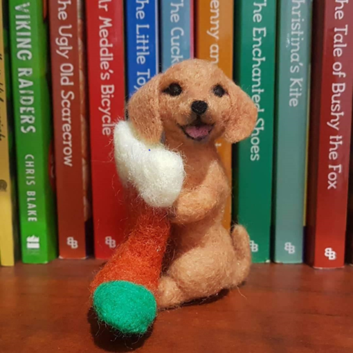Needle Felted Puppy, Dog Portrait | Gift For Dog Lovers 