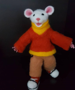 Needle Felted Hamster, Wool Felted Mouse | Animal Lover Gift