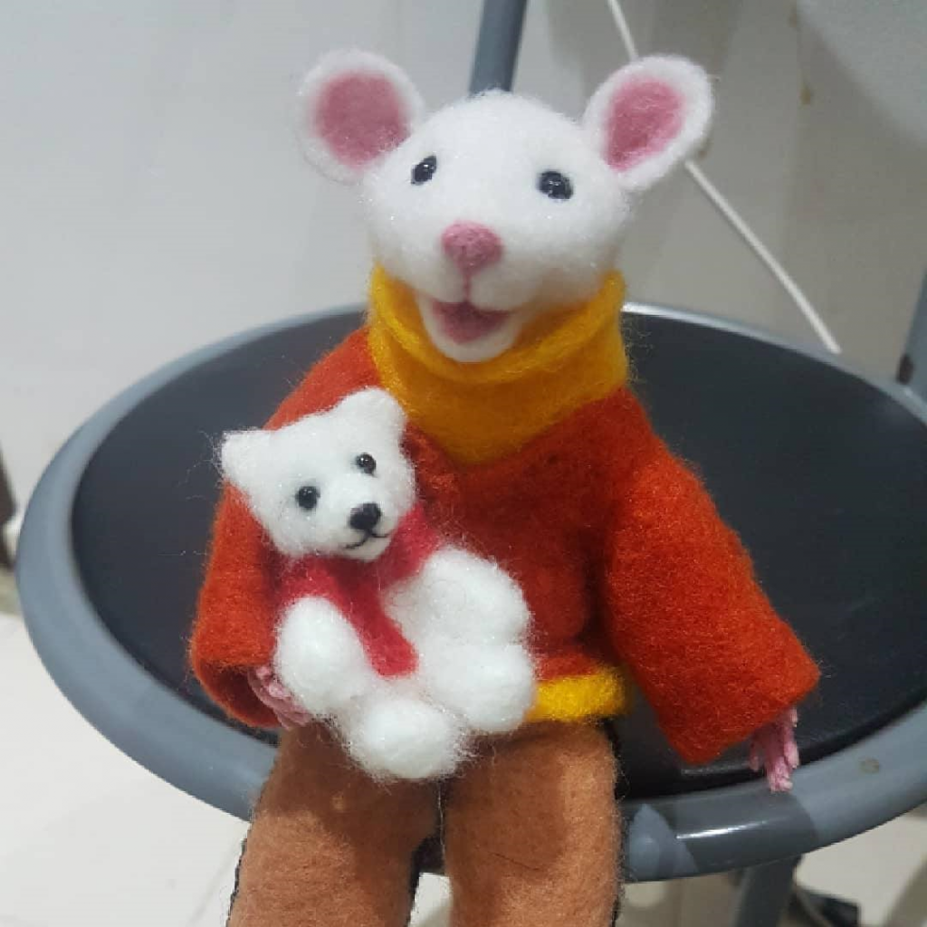 Needle Felted Mouse