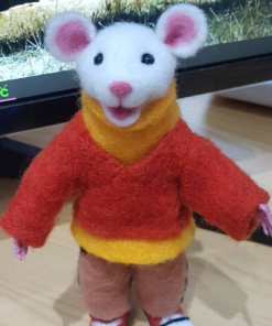 Needle Felted Hamster, Wool Felted Mouse | Animal Lover Gift