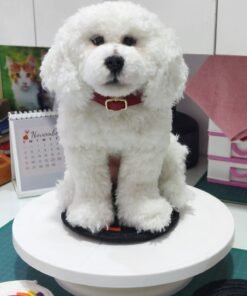 Needle Felted Bichon Frise Dog