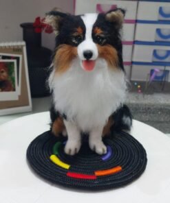 Sheltie, Shetland Sheepdog Needle Felted Dog Pet Portrait 15 WhatsApp Image 2023 12 12 at 23.22.02