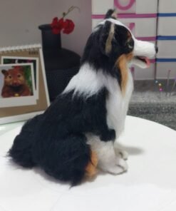 Sheltie, Shetland Sheepdog Needle Felted Dog Pet Portrait 11 WhatsApp Image 2023 12 12 at 23.22.08