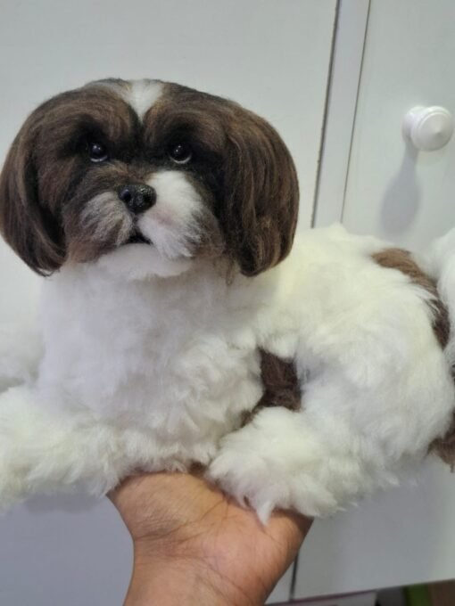 Custom Needle Felted Dog Portrait, Gift for Dog Lovers. - Image 9