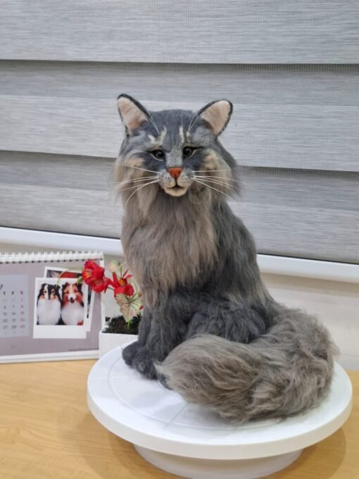 Needle Felted  Cat |Customer Pet Portrait - Image 12