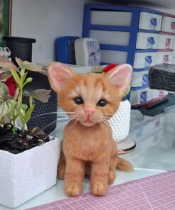 Cute Needle Felted Kitten /Ginger Kitten 12 WhatsApp Image 2026 01 17 at 23.33.01