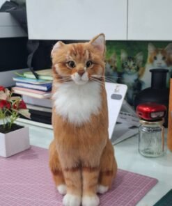 Needle Felted Ginger Cat |Customer Pet Portrait 15 WhatsApp Image 2026 01 31 at 00.16.49 1